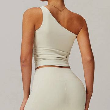 SculptFit One-Shoulder Support Bra