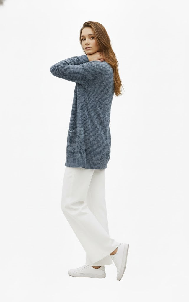Cozy Muse Longline Knit Cardigan