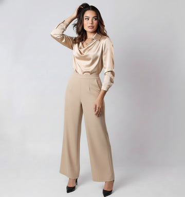 Opaline Retro Satin Shirt