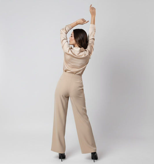 Opaline Retro Satin Shirt