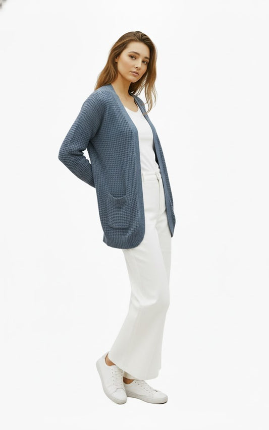 Cozy Muse Longline Knit Cardigan
