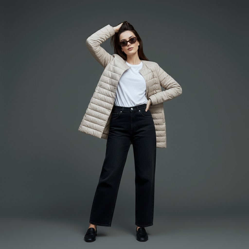 Woman Spring Ultra Light Down Coa
